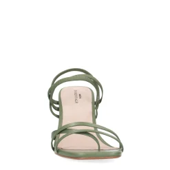 Groene Hak Sandalen Met Bandjes^Sacha Cheap