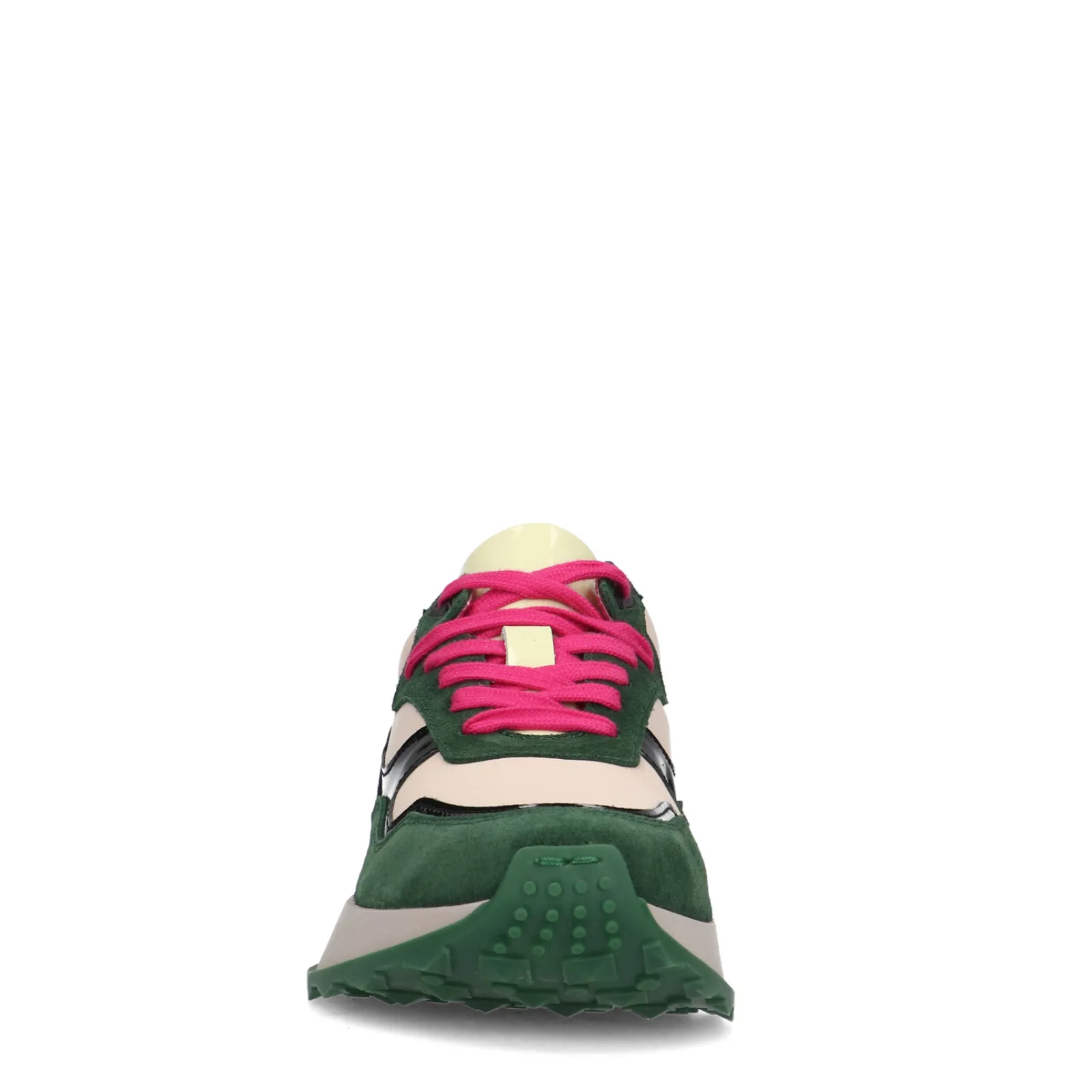 Groene Multicolor Sneakers^Sacha Fashion
