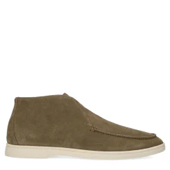 Groene Suede Loafers^Sacha New