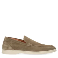 Groene Suede Loafers^Sacha Online