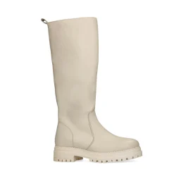 Hoge Latte Leren Laarzen^Sacha Outlet