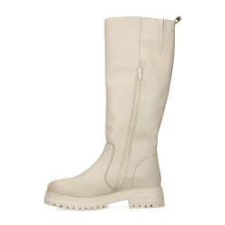 Hoge Latte Leren Laarzen^Sacha Outlet