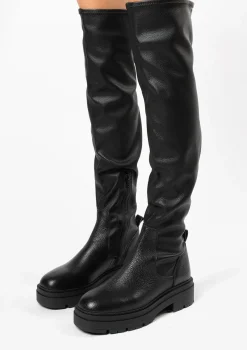 Hoge Zwarte Boots^Sacha Cheap