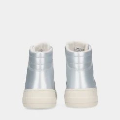 Hub Court High L31 Dull Silver/Lt. Beige Dames Sneakers^Sacha Store