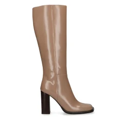 Jeffrey Campbell Hoge Taupe Laarzen Met Hak^Sacha Cheap