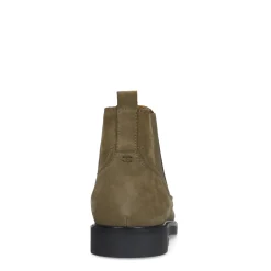 Khaki Suede Chelsea Boots^Sacha Discount