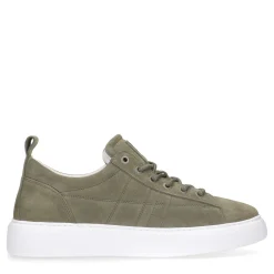 Khaki Suede Sneakers^Sacha Outlet