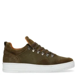 Khaki Suede Sneakers^Sacha Fashion