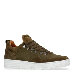 Khaki Suede Sneakers^Sacha Fashion