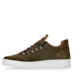 Khaki Suede Sneakers^Sacha Fashion