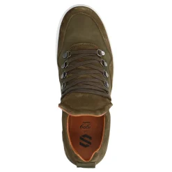 Khaki Suede Sneakers^Sacha Fashion