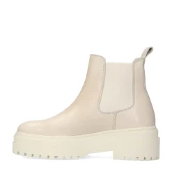 Latte Chunky Chelsea Boots^Sacha Hot