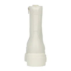 Latte Leren Veterlaarsjes^Sacha Shop