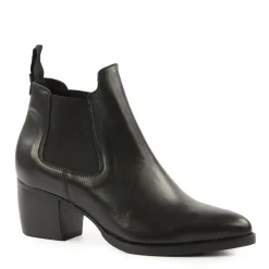 Leren Chelsea Boots Zwart^Sacha Hot