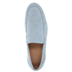 Lichtblauwe Suede Loafers^Sacha Cheap