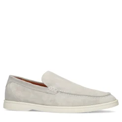 Lichtgrijze Suede Loafers^Sacha Flash Sale