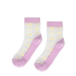 Lila Mesh Sokken^Sacha Discount