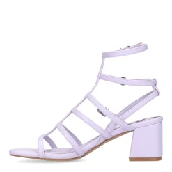 Lila Sandalen Met Hak En Bandjes^Sacha Cheap