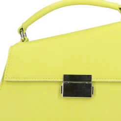 Limegroene Handtas Met Goudkleurige Details^Sacha Cheap