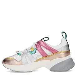 Multicolor Leren Sneakers^Sacha Outlet