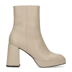 Off White Enkellaarsjes Met Plateau Blokhak^Sacha Shop