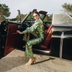 Off White Enkellaarsjes Met Plateau Blokhak^Sacha Shop