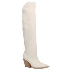 Off White Hoge Suede Cowboylaarzen^Sacha Best Sale