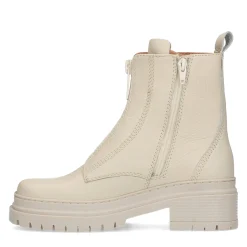 Off White Leren Biker Boots^Sacha Fashion
