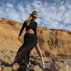 Off White Leren Chelsea Boots Met Rits^Sacha Best Sale