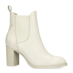 Off White Leren Chelsea Boots Met Hak^Sacha Shop