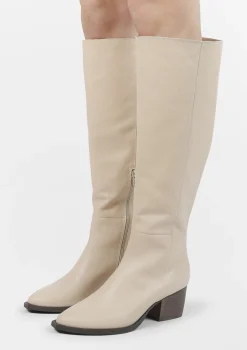 Off White Leren Cowboylaarzen^Sacha Clearance