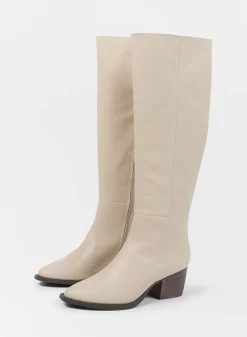 Off White Leren Cowboylaarzen^Sacha Clearance