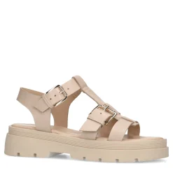 Off White Leren Plateau Sandalen^Sacha Store