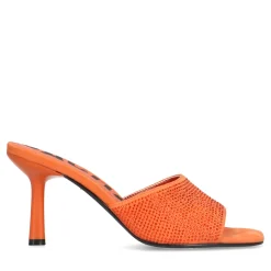 Oranje Muiltjes Met Strass^Sacha Store