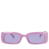 Paarse Rechthoekige Zonnebril^Sacha Clearance