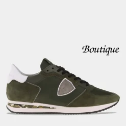 Philippe Model Trpx Low Groen Heren^Sacha Outlet