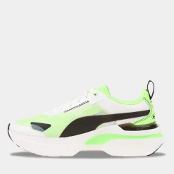 Puma Kosmo Rider Wit/Groen Dames^Sacha Best Sale