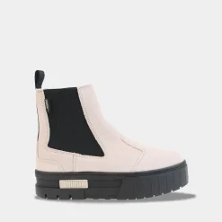 Puma Mayze Chelsea Beige/Zwart Dames^Sacha Best