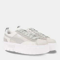 Puma Mayze Patchwork Wit/Grijs Dames^Sacha Clearance