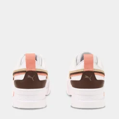 Puma Mayze Triplex Wit/Bruin Dames^Sacha Clearance