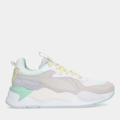Puma Rs-X Reinvention White / Feather Gray Dames Sneakers^Sacha Clearance