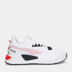 Puma Rs-Z Lth White/Red Heren Sneakers^Sacha Flash Sale