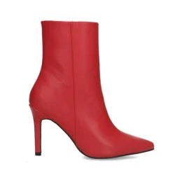Rode Enkellaarsjes Met Naaldhak^Sacha Flash Sale