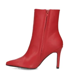 Rode Enkellaarsjes Met Naaldhak^Sacha Flash Sale