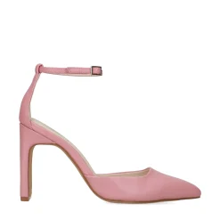 Roze Gesloten Pumps Met Enkelbandje^Sacha Store