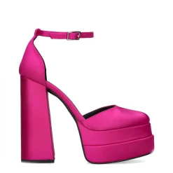 Roze Gesloten Pumps Met Plateauzool^Sacha Outlet