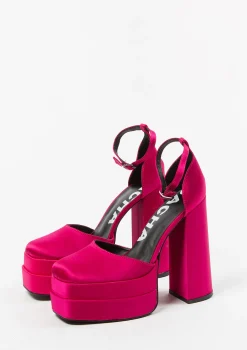 Roze Gesloten Pumps Met Plateauzool^Sacha Outlet