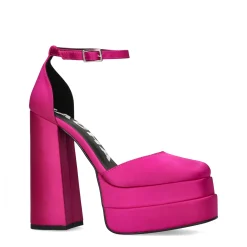 Roze Gesloten Pumps Met Plateauzool^Sacha Outlet