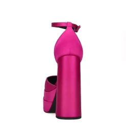 Roze Gesloten Pumps Met Plateauzool^Sacha Outlet