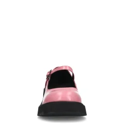 Roze Gesloten Pumps Met Plateau Hak^Sacha Shop
